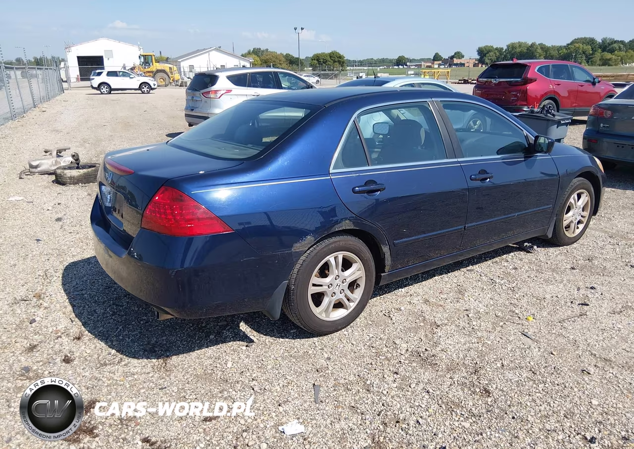 2007 Honda Accord Se VIN:JHMCM56337C014708 - 4