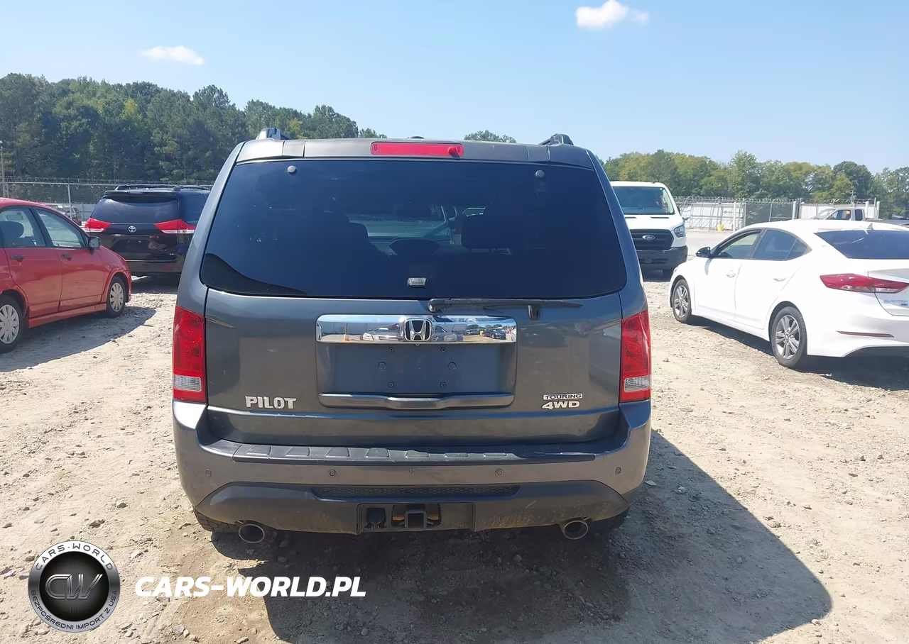 2012 Honda Pilot Touring VIN:5FNYF4H95CB060308 - 16