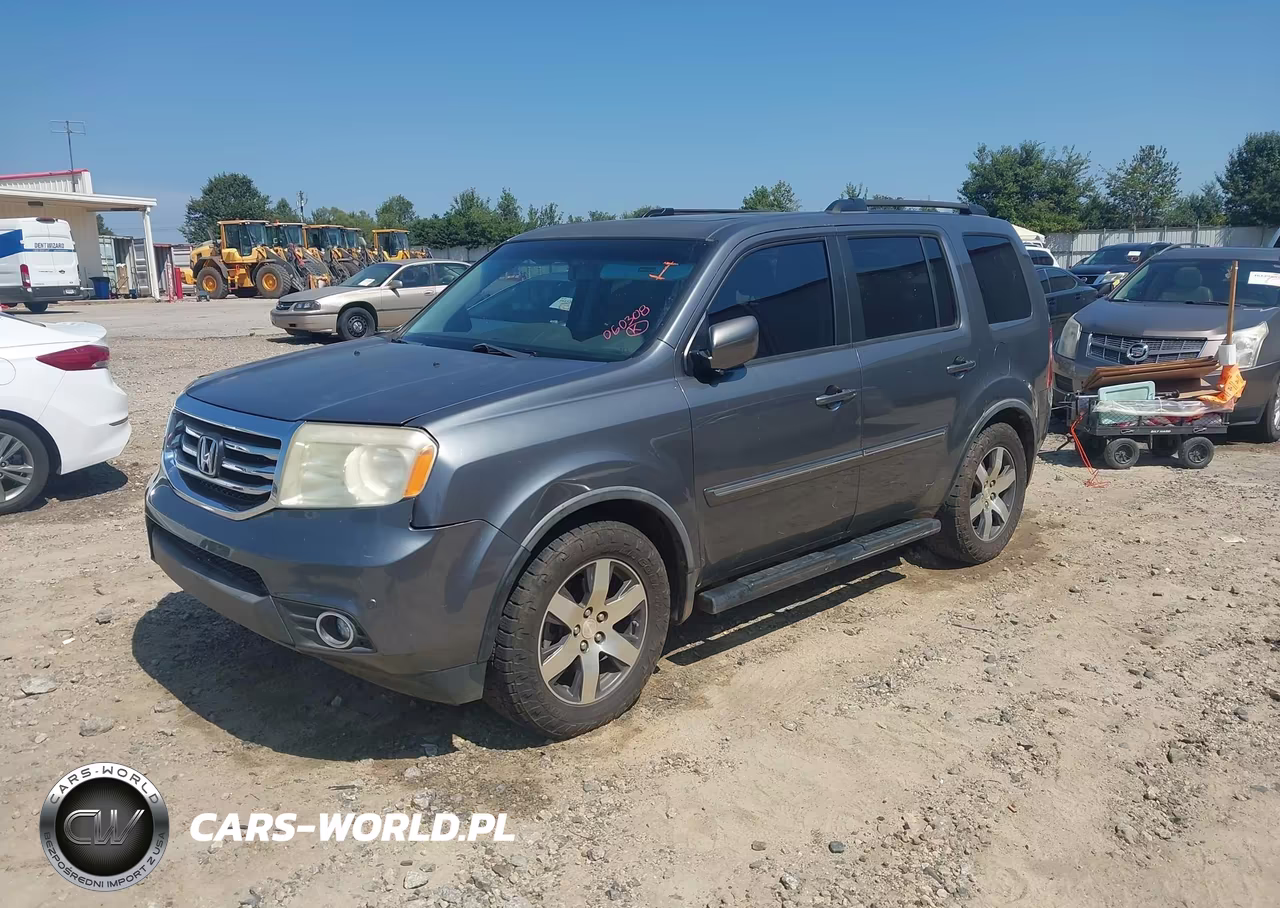 2012 Honda Pilot Touring VIN:5FNYF4H95CB060308 - 2