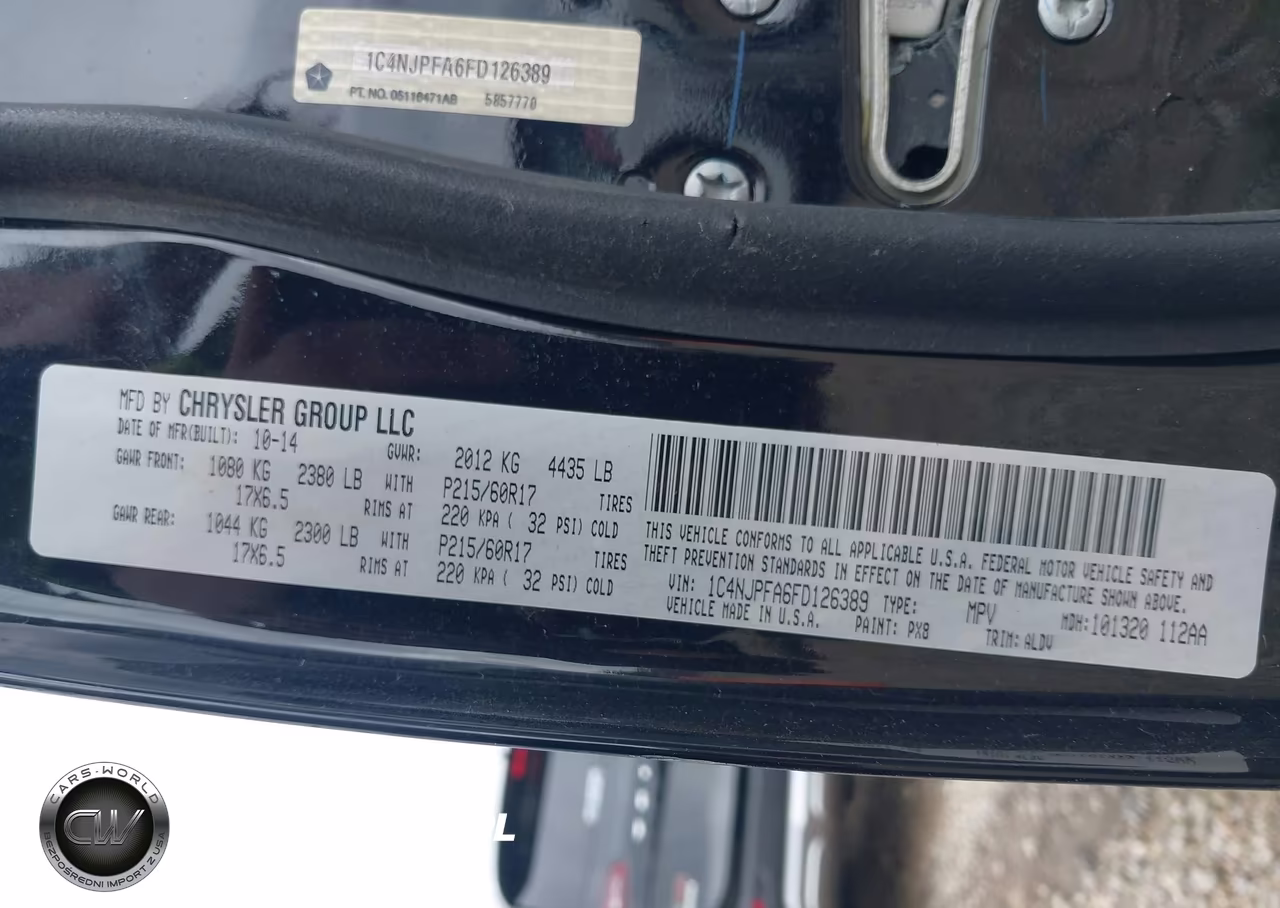 2015 Jeep Patriot High Altitude Edition VIN:1C4NJPFA6FD126389 - 9