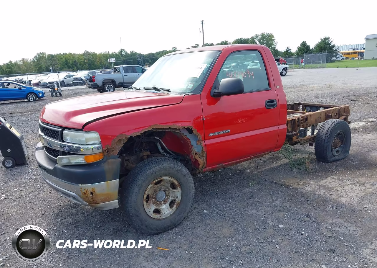 2002 Chevrolet Silverado 2500Hd VIN:1GCHK24U22E181937 - 2