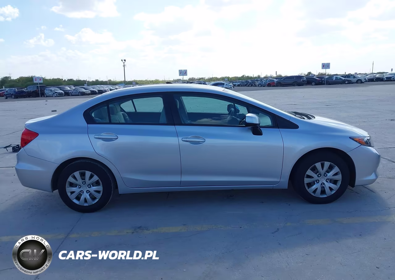 2012 Honda Civic Lx VIN:2HGFB2F50CH309035 - 13