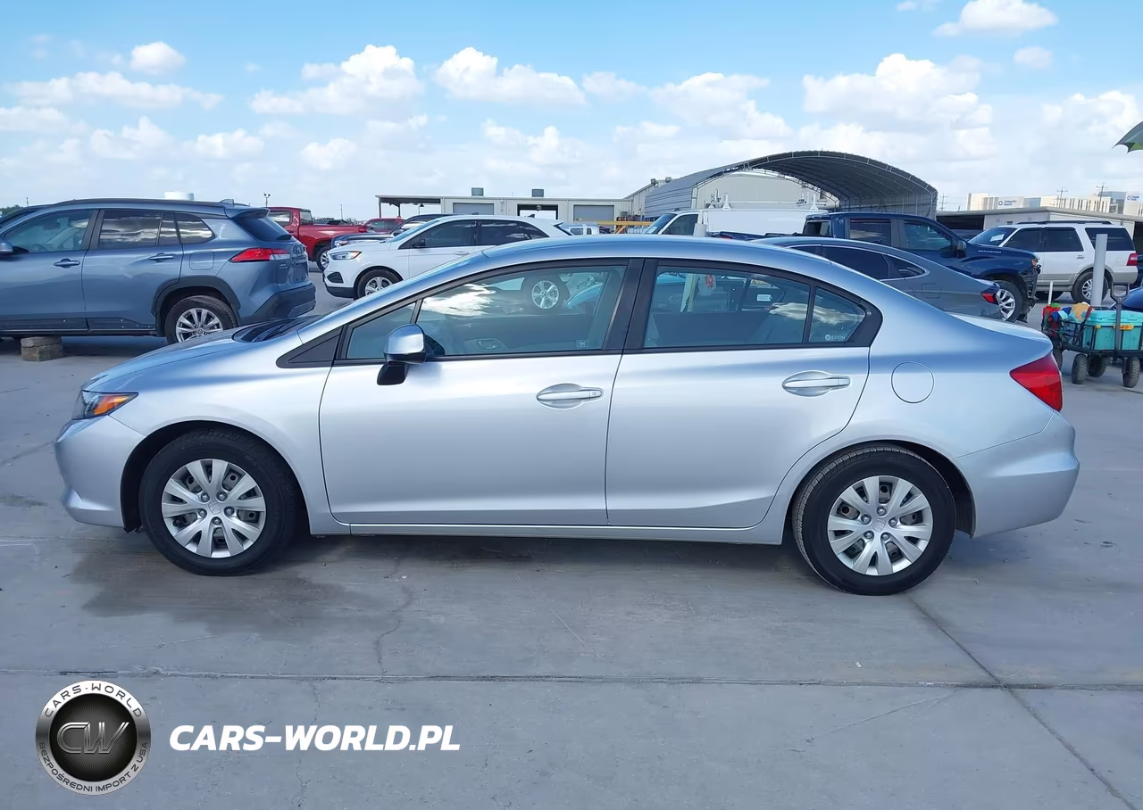 2012 Honda Civic Lx VIN:2HGFB2F50CH309035 - 14