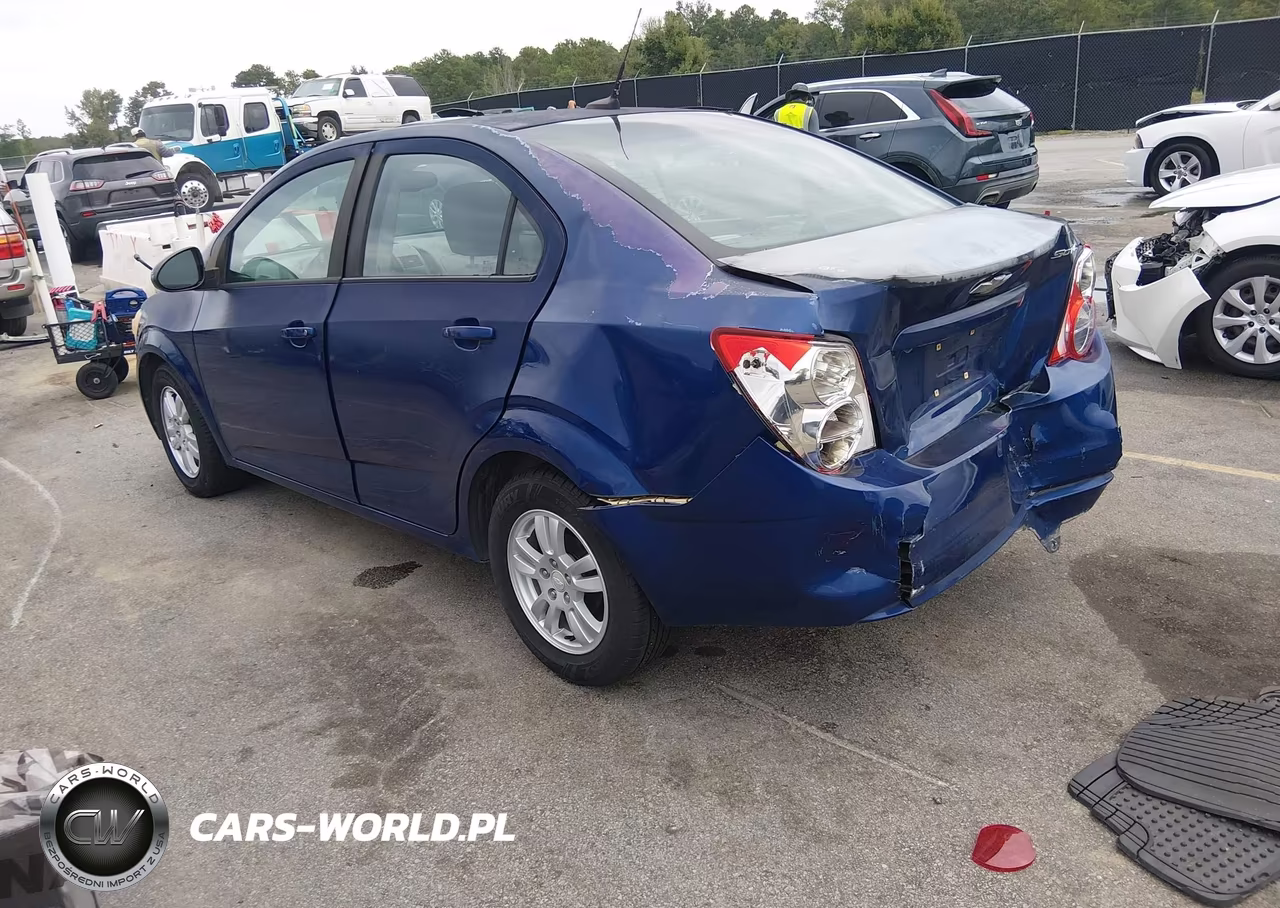 2012 Chevrolet Sonic 2Ls VIN:1G1JA5SH0C4217846 - 3