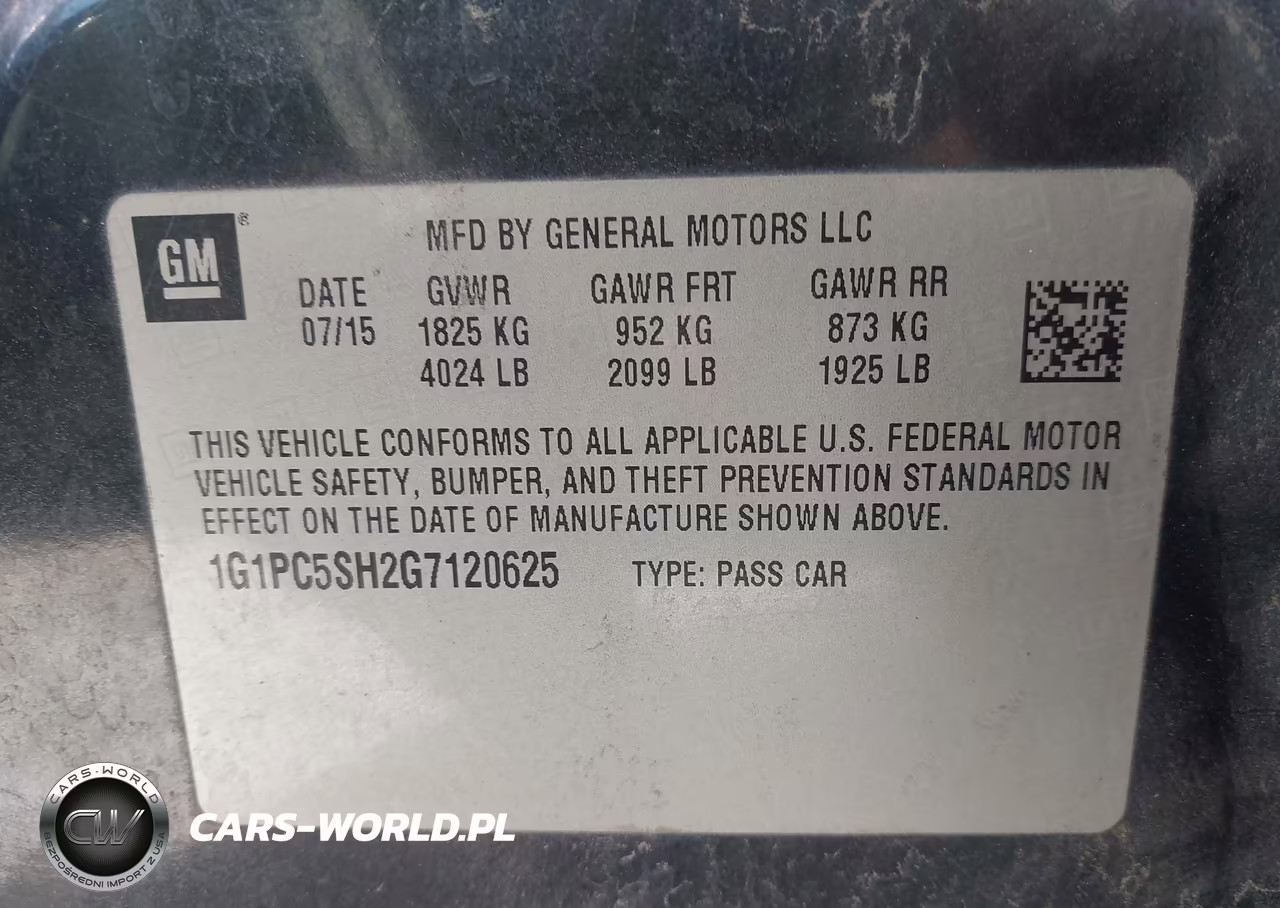 2016 Chevrolet Cruze Limited Ls Auto VIN:1G1PC5SH2G7120625 - 9