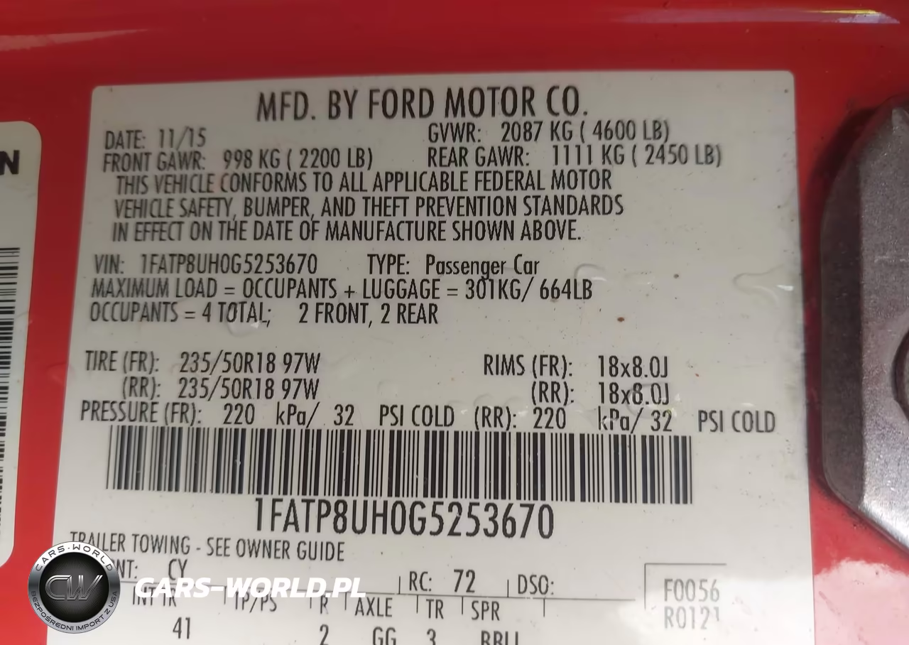 2016 Ford Mustang Ecoboost Premium VIN:1FATP8UH0G5253670 - 9