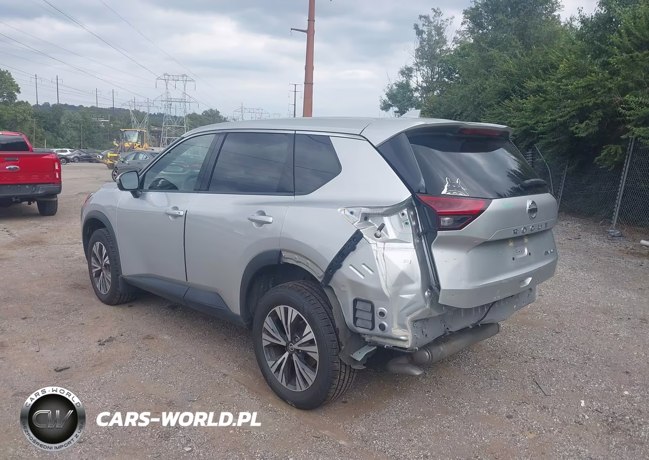 2021 Nissan Rogue Sv Intelligent Awd VIN:JN8AT3BB0MW214926 - 3