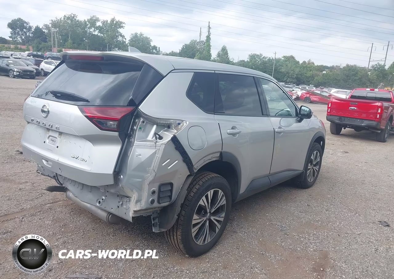 2021 Nissan Rogue Sv Intelligent Awd VIN:JN8AT3BB0MW214926 - 4