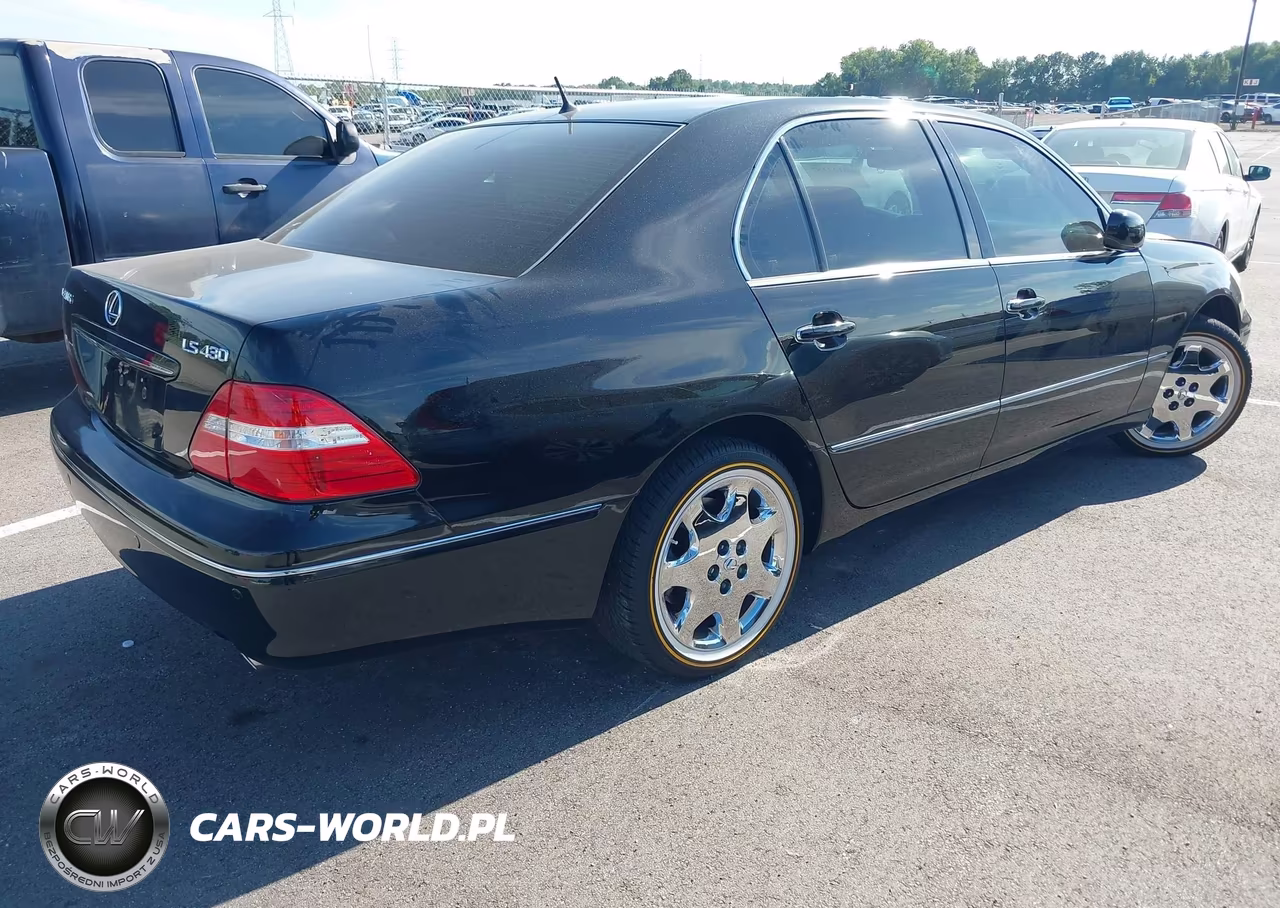 2005 Lexus Ls 430 VIN:JTHBN36F550181819 - 4