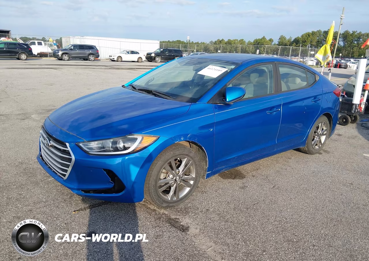 2017 Hyundai Elantra Se VIN:KMHD84LF6HU191280 - 2