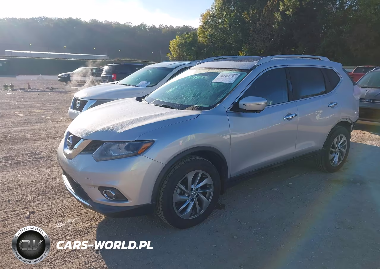 2015 Nissan Rogue Sl VIN:5N1AT2MV6FC754701 - 2