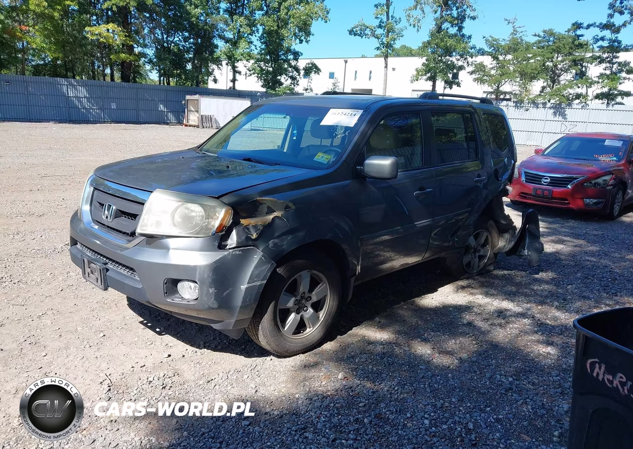 2009 Honda Pilot Ex VIN:5FNYF48419B004556 - 2