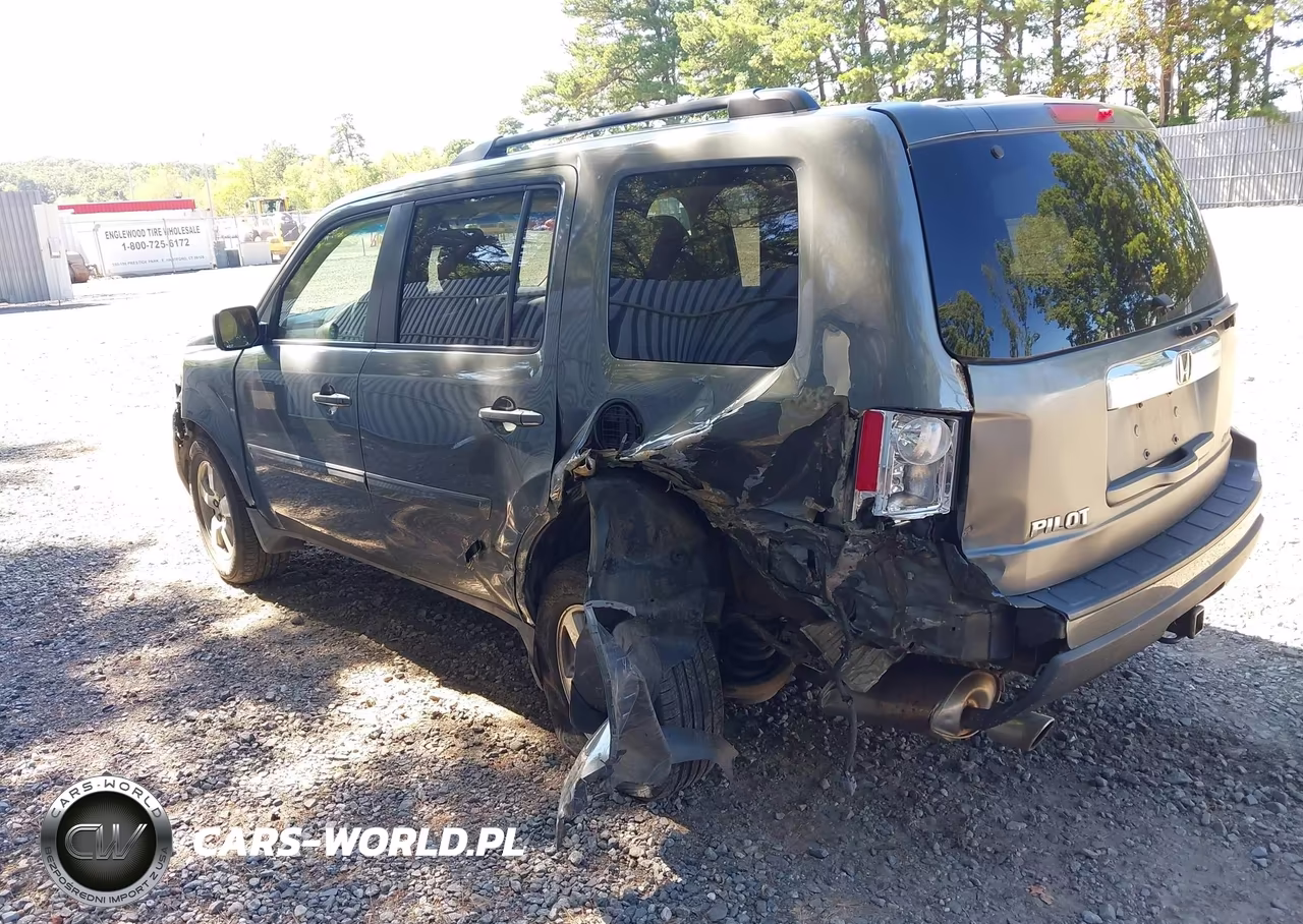 2009 Honda Pilot Ex VIN:5FNYF48419B004556 - 3