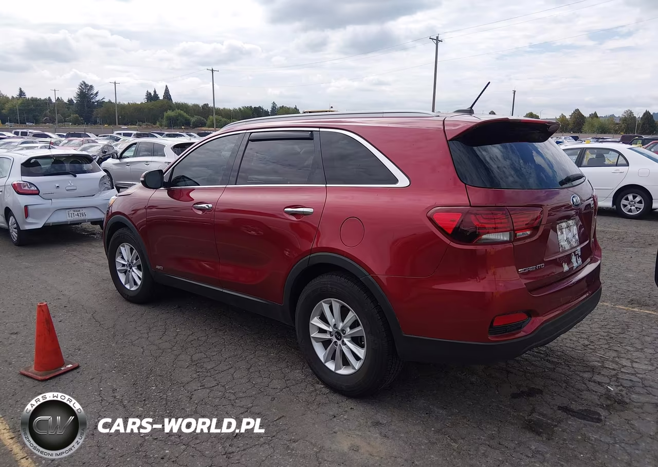 2020 Kia Sorento 2.4L Lx VIN:5XYPGDA36LG698719 - 3