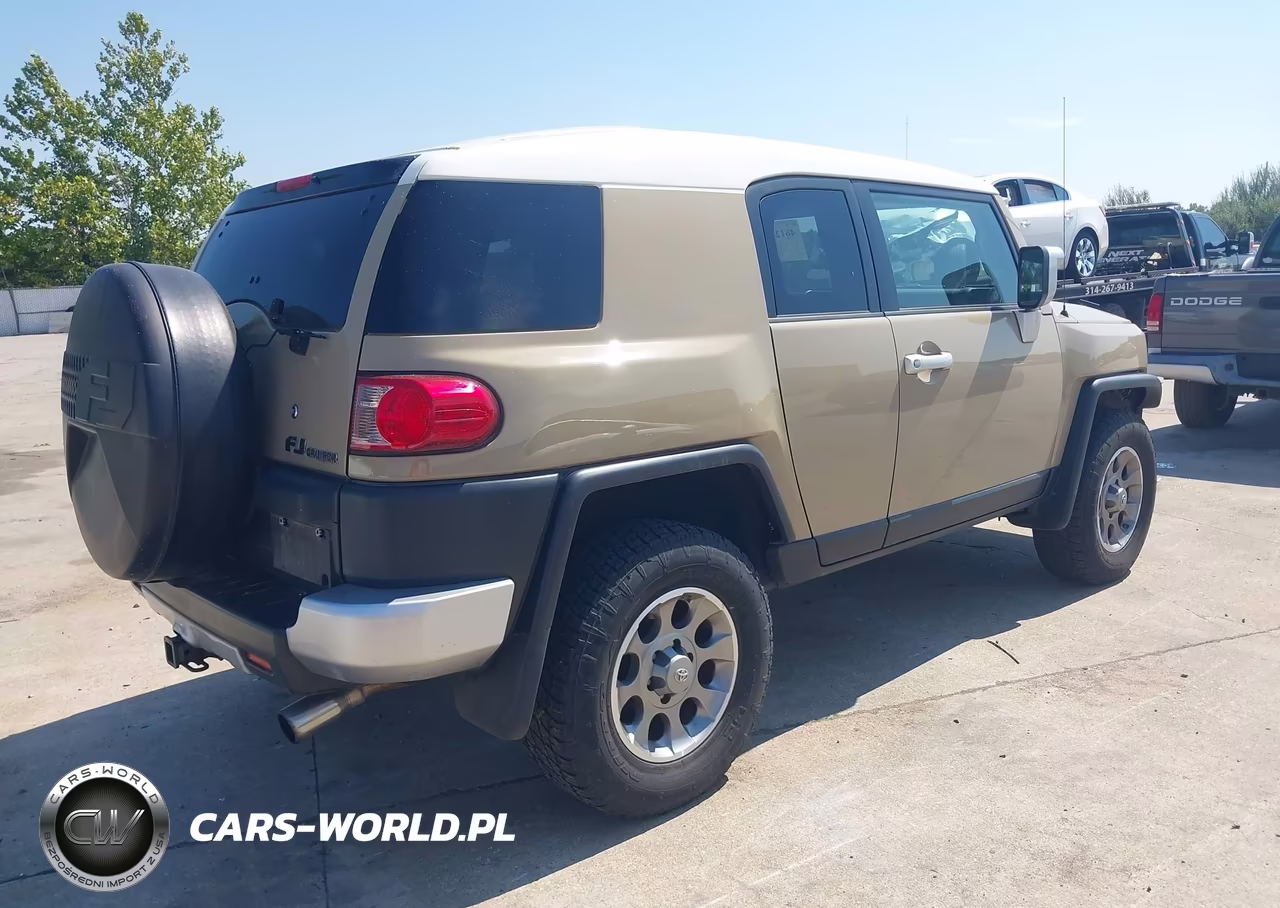 2011 Toyota Fj Cruiser VIN:JTEBU4BF6BK102962 - 2