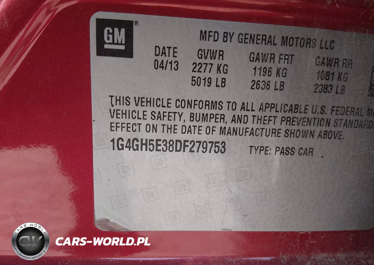 2013 Buick Lacrosse Premium 2 Group VIN:1G4GH5E38DF279753 - 9