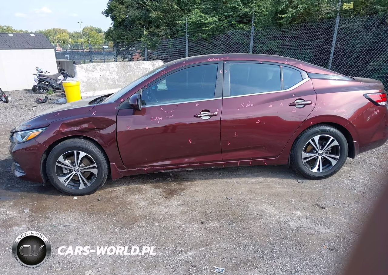 2021 Nissan Sentra Sv Xtronic Cvt VIN:3N1AB8CV7MY302033 - 12