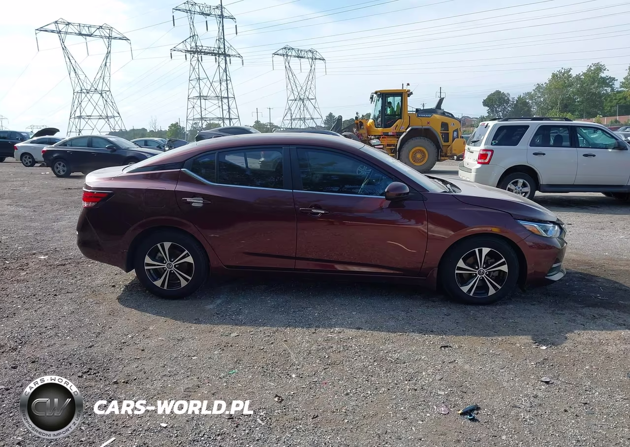 2021 Nissan Sentra Sv Xtronic Cvt VIN:3N1AB8CV7MY302033 - 14