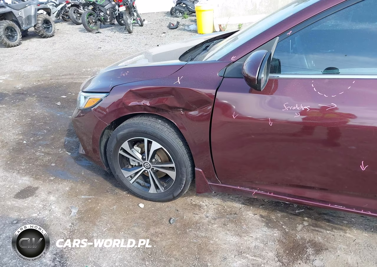 2021 Nissan Sentra Sv Xtronic Cvt VIN:3N1AB8CV7MY302033 - 6