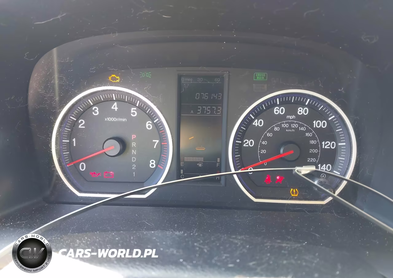 2009 Honda Cr-V Lx VIN:5J6RE48389L042615 - 7