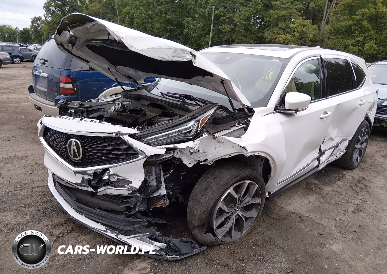 2022 Acura Mdx Technology VIN:5J8YE1H45NL038347 - 2
