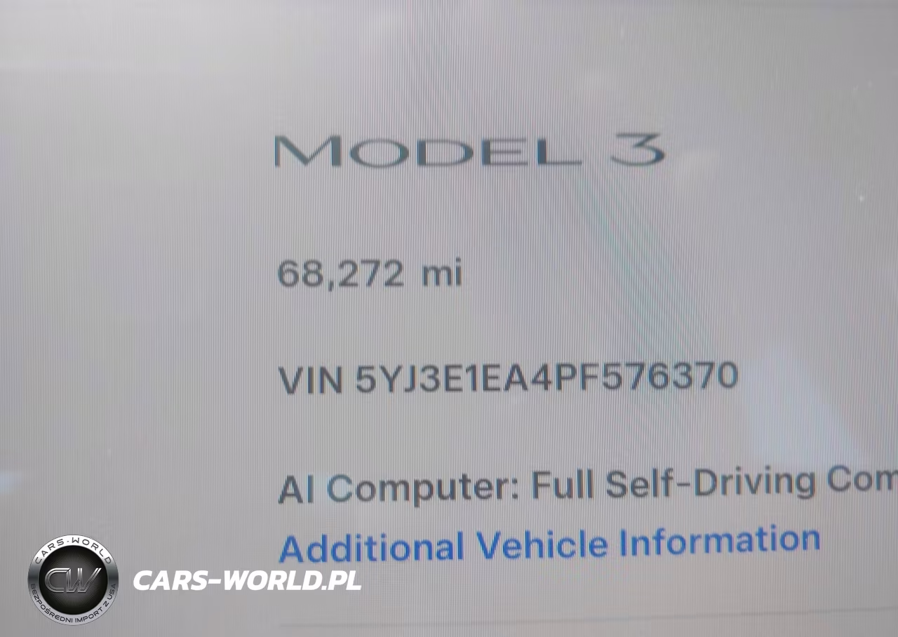 2023 Tesla Model 3 Rear-Wheel Drive VIN:5YJ3E1EA4PF576370 - 7