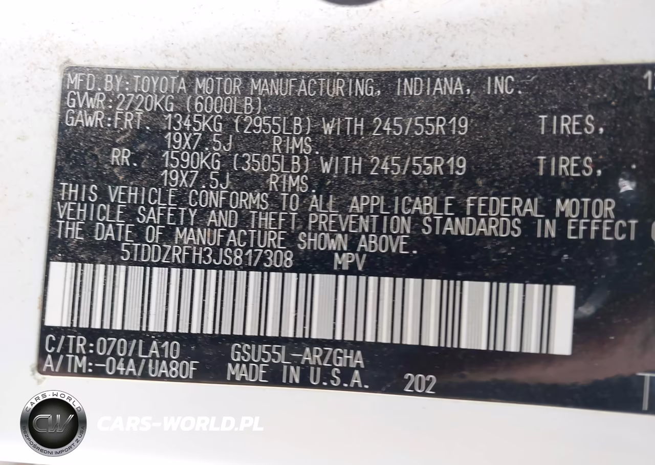 2018 Toyota Highlander Limited VIN:5TDDZRFH3JS817308 - 9