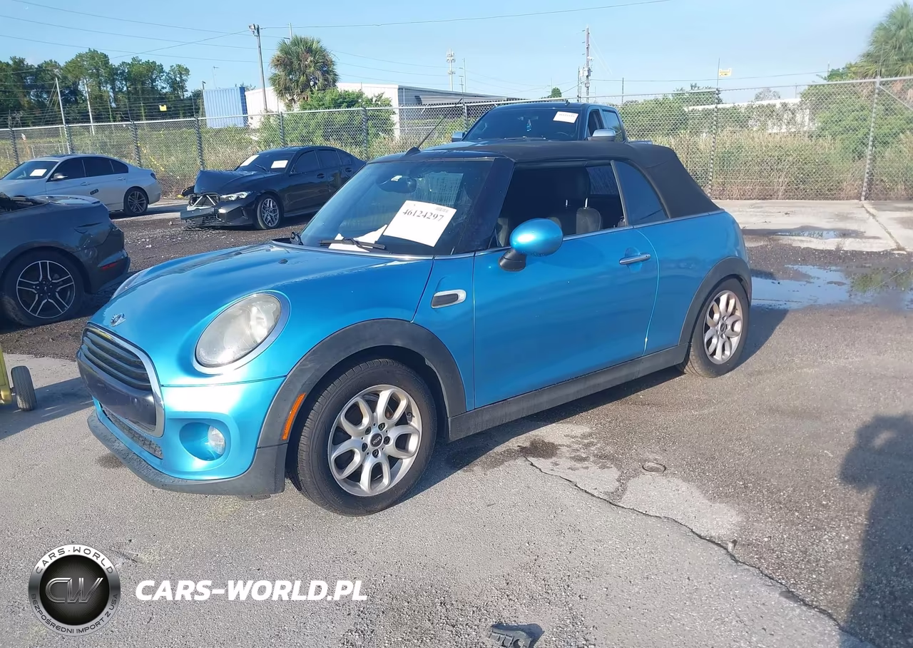 2016 Mini Convertible Cooper VIN:WMWWG5C5XG3C19292 - 2