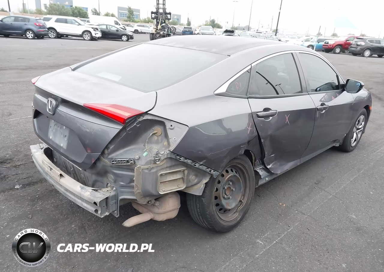 2017 Honda Civic Lx VIN:2HGFC2F58HH509617 - 4