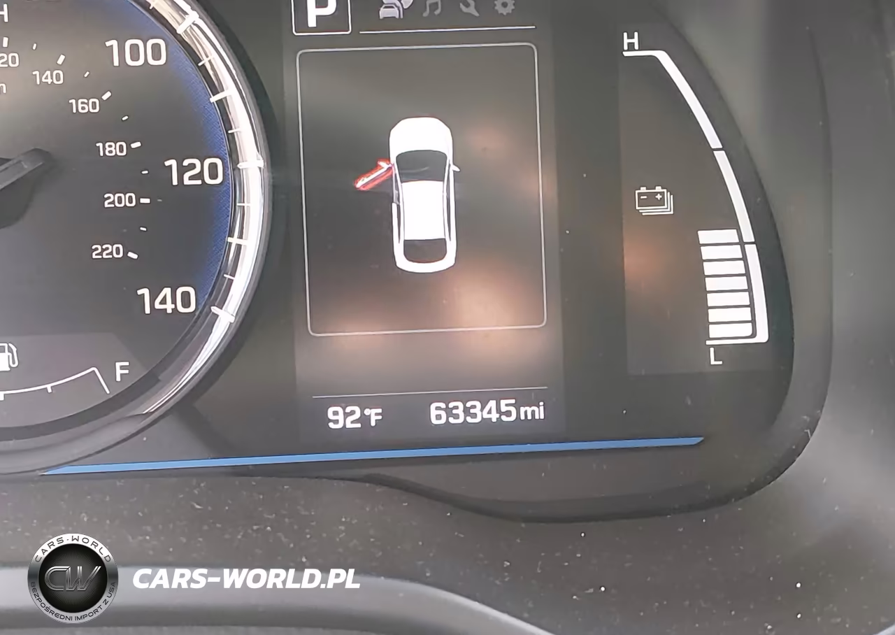 2018 Hyundai Ioniq Hybrid Blue VIN:KMHC65LC1JU076069 - 16