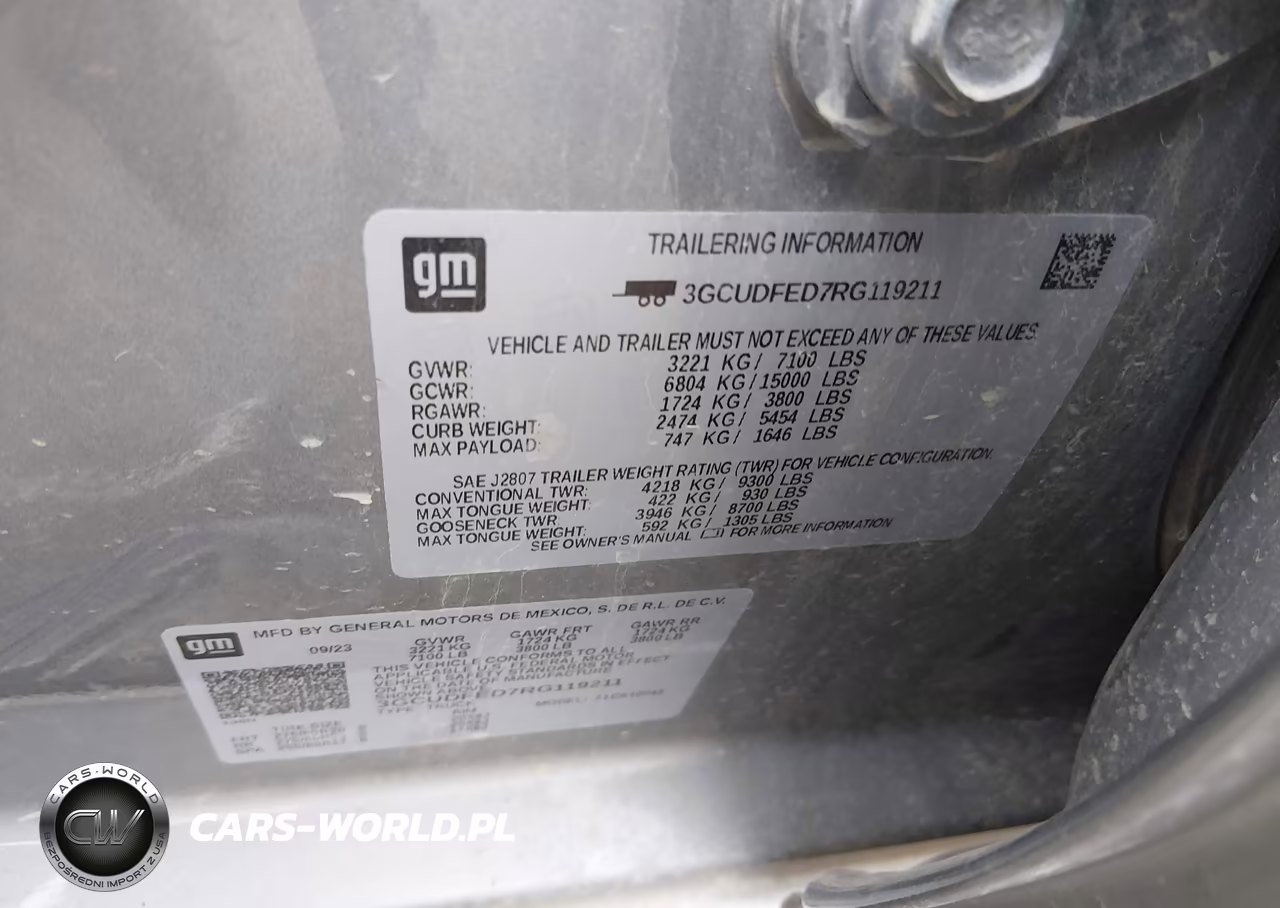 2024 Chevrolet Silverado 1500 VIN:3GCUDFED7RG119211 - 9
