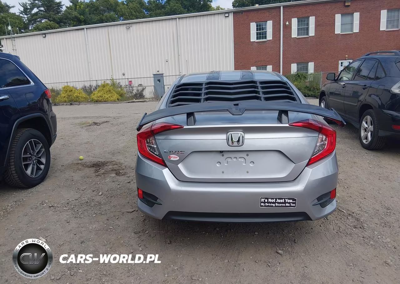 2018 Honda Civic Lx VIN:2HGFC2F51JH607796 - 16
