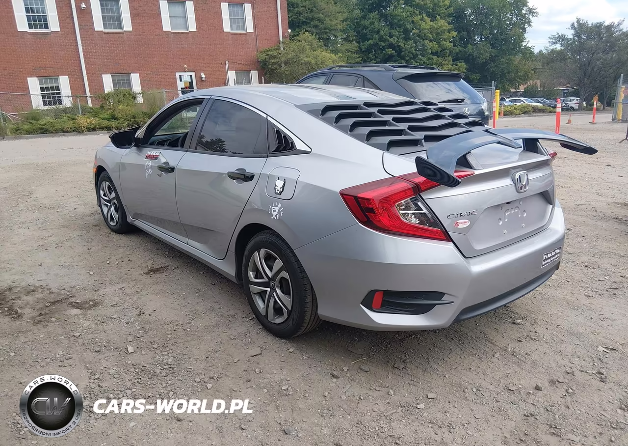 2018 Honda Civic Lx VIN:2HGFC2F51JH607796 - 3
