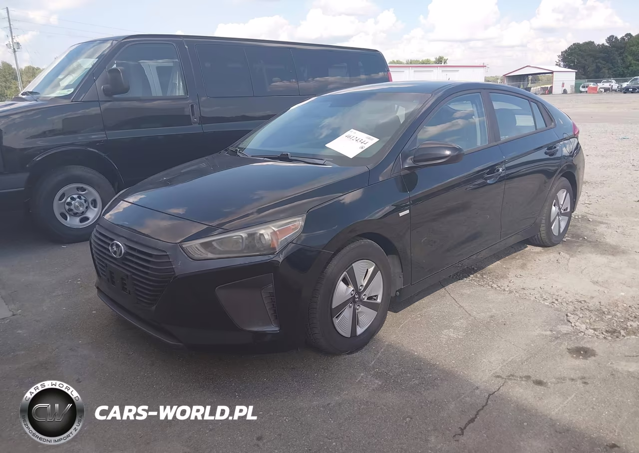2018 Hyundai Ioniq Hybrid Blue VIN:KMHC65LC1JU075309 - 2