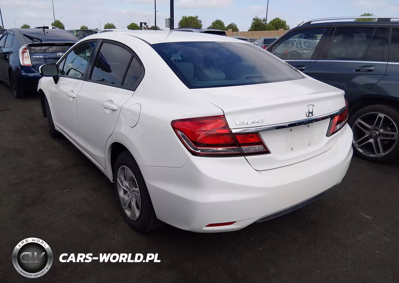 2015 Honda Civic Lx VIN:19XFB2F51FE225773 - 3