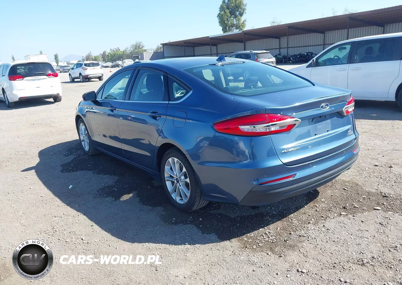 2019 Ford Fusion Hybrid Se VIN:3FA6P0LU4KR274203 - 3