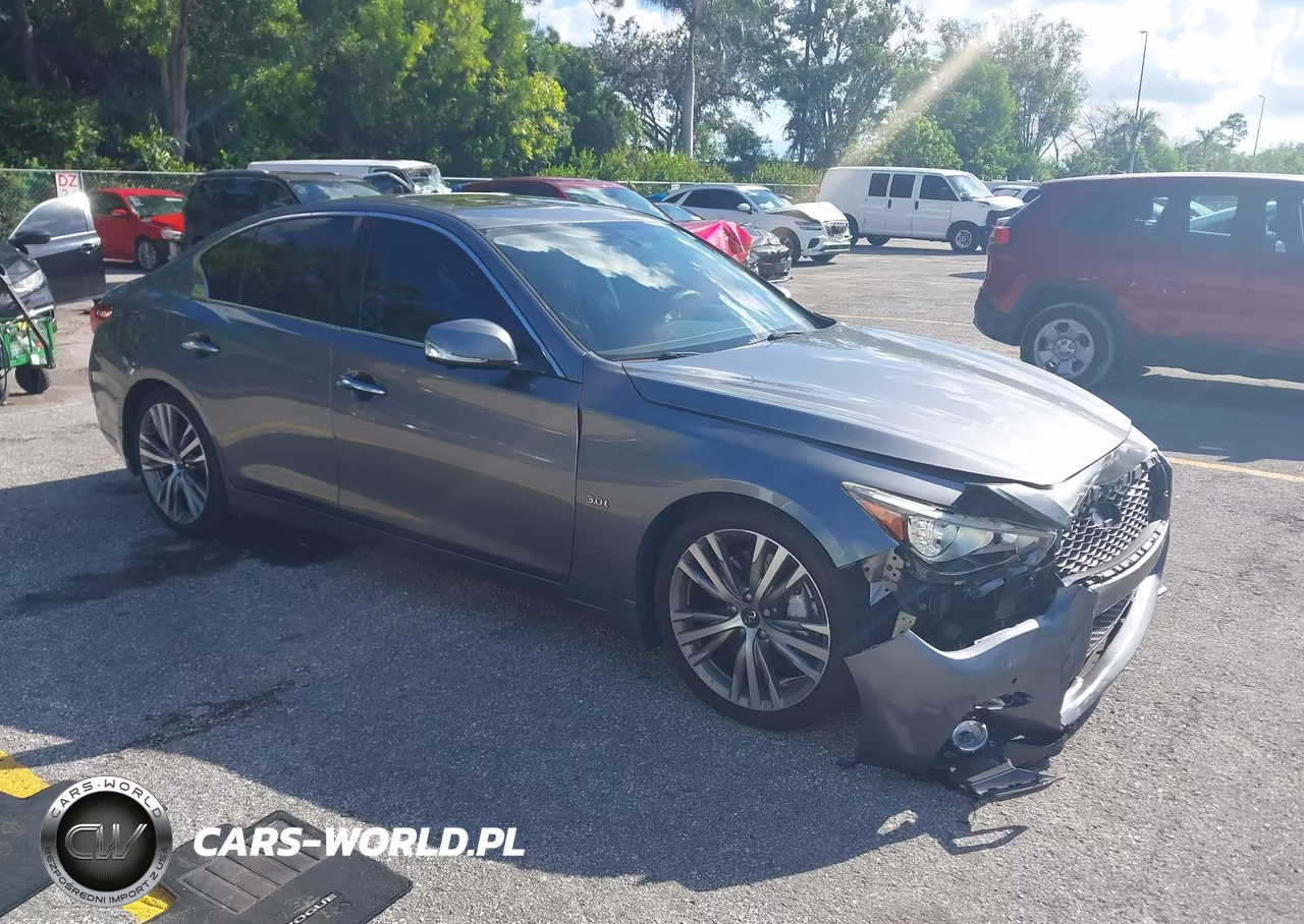 2019 Infiniti Q50 3.0T Sport VIN:JN1EV7AP9KM512480 - 1
