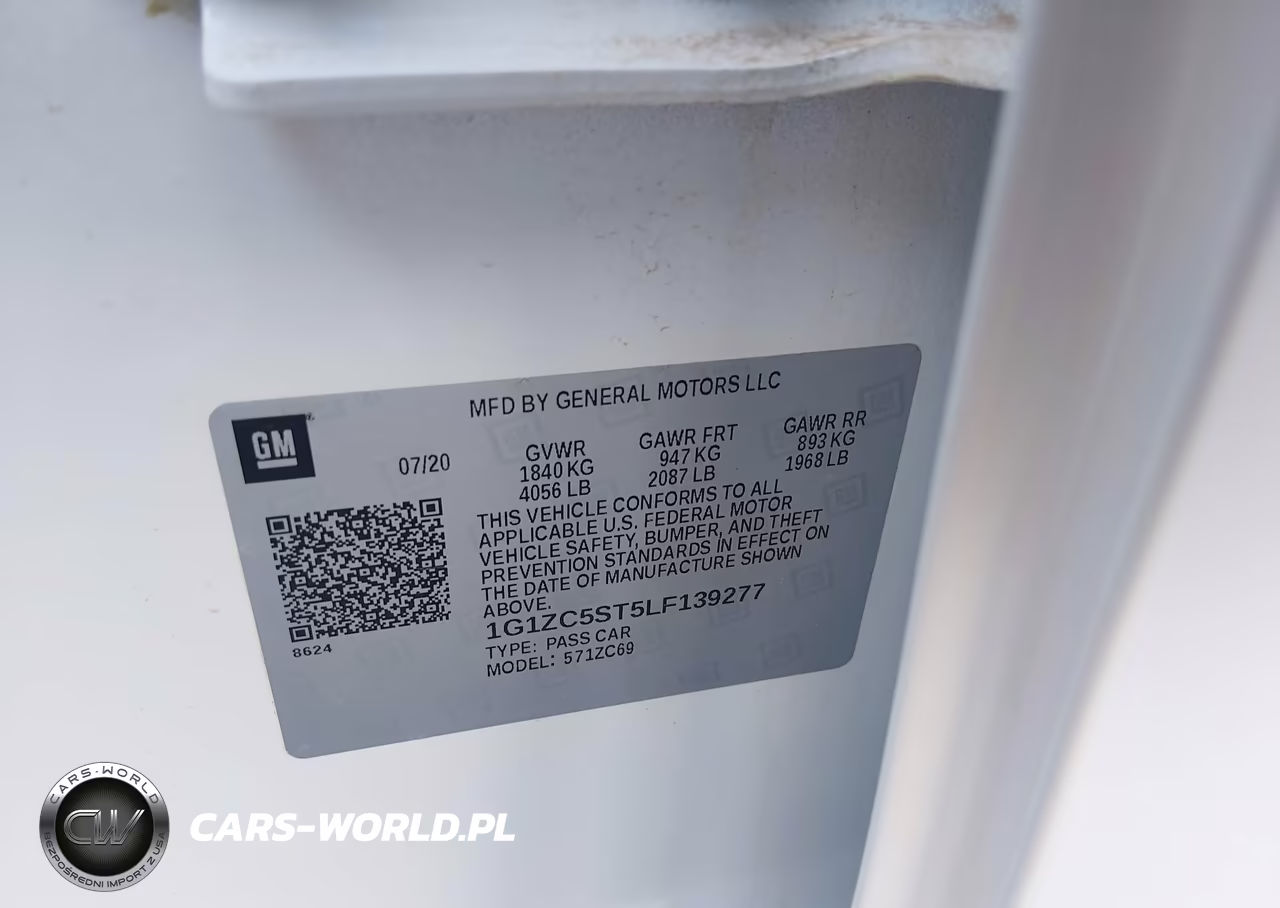 2020 Chevrolet Malibu Fwd 1Fl VIN:1G1ZC5ST5LF139277 - 9