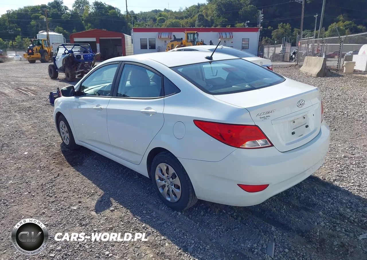 2017 Hyundai Accent Se VIN:KMHCT4AE8HU334864 - 3