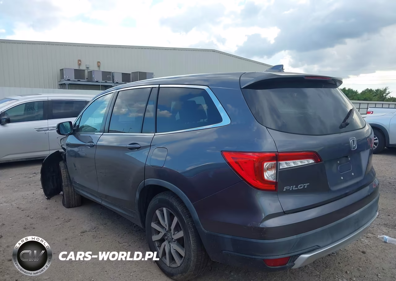 2019 Honda Pilot Ex-L VIN:5FNYF5H55KB019520 - 3