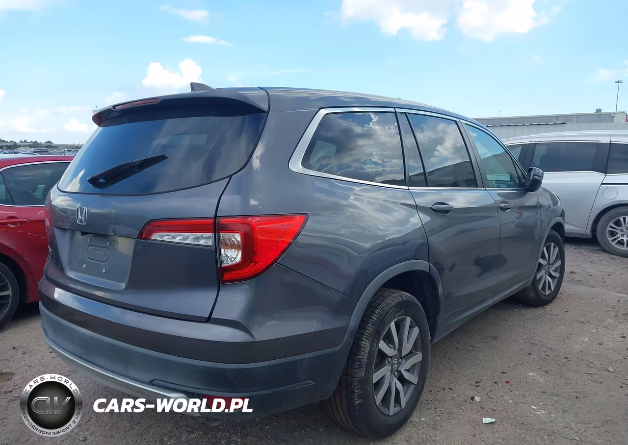 2019 Honda Pilot Ex-L VIN:5FNYF5H55KB019520 - 4