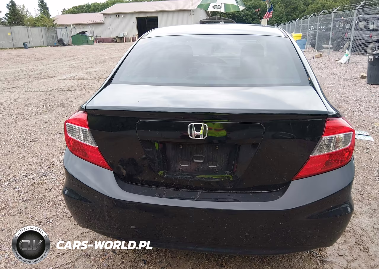 2012 Honda Civic Lx VIN:2HGFB2F52CH524853 - 16