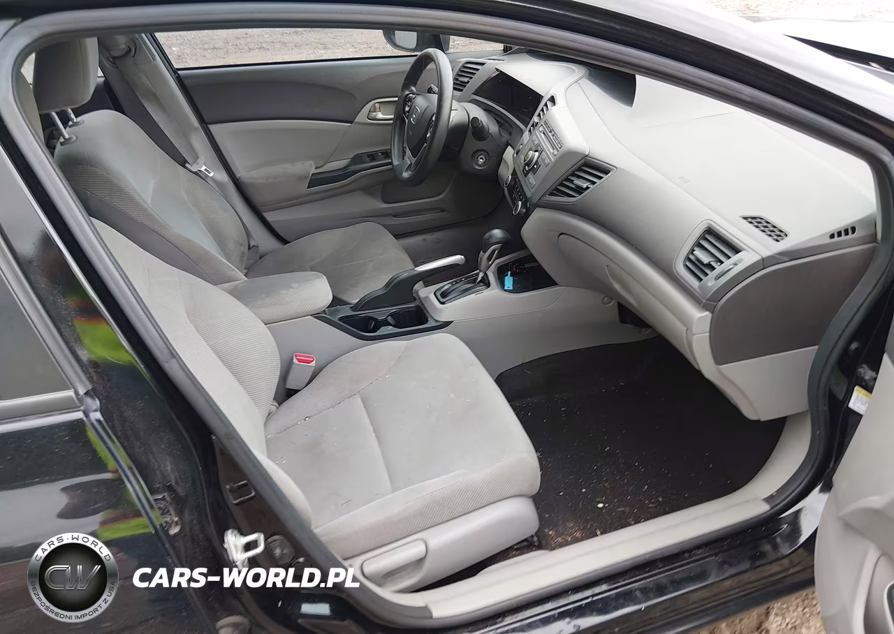 2012 Honda Civic Lx VIN:2HGFB2F52CH524853 - 5