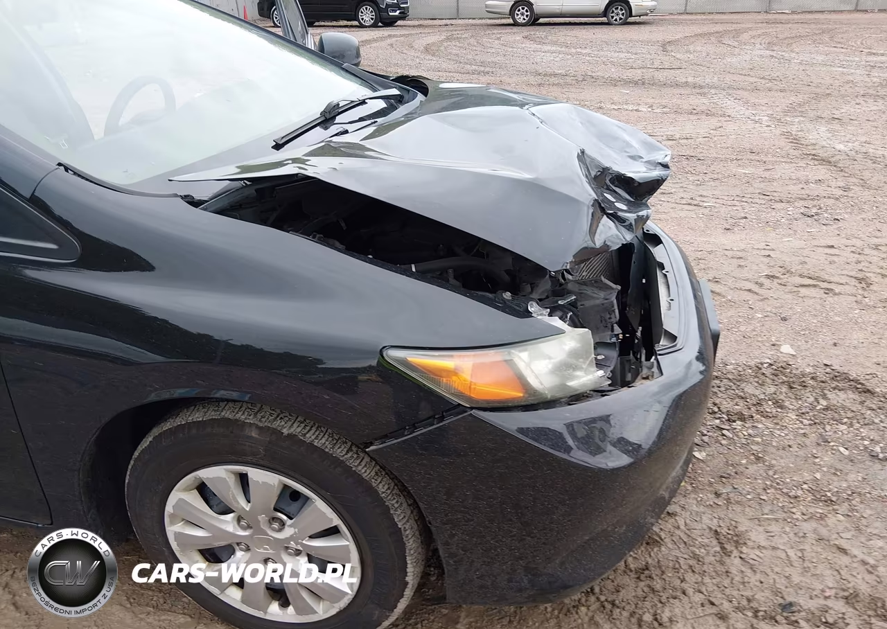 2012 Honda Civic Lx VIN:2HGFB2F52CH524853 - 6