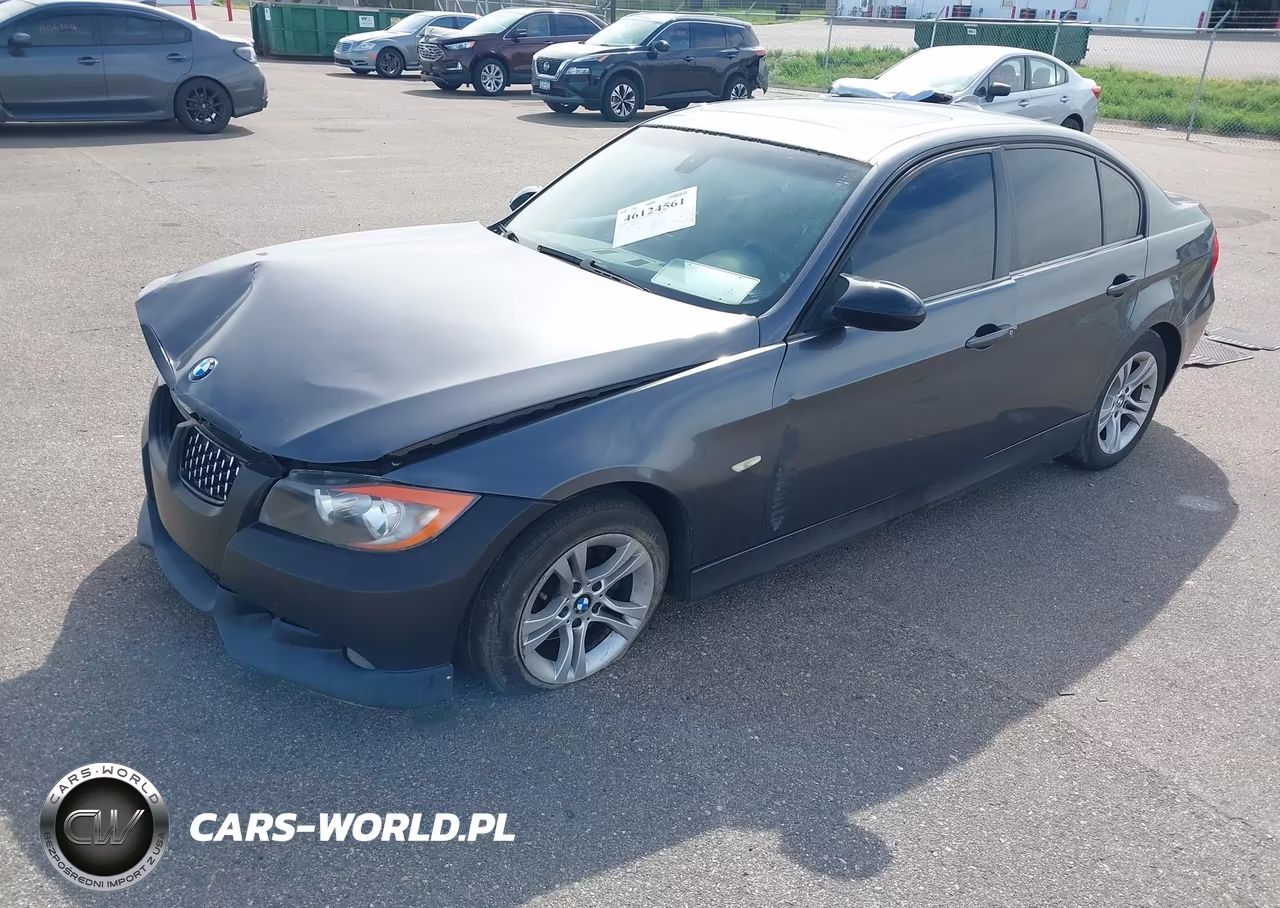 2008 BMW 328I VIN:WBAVA33588KX86641 - 2