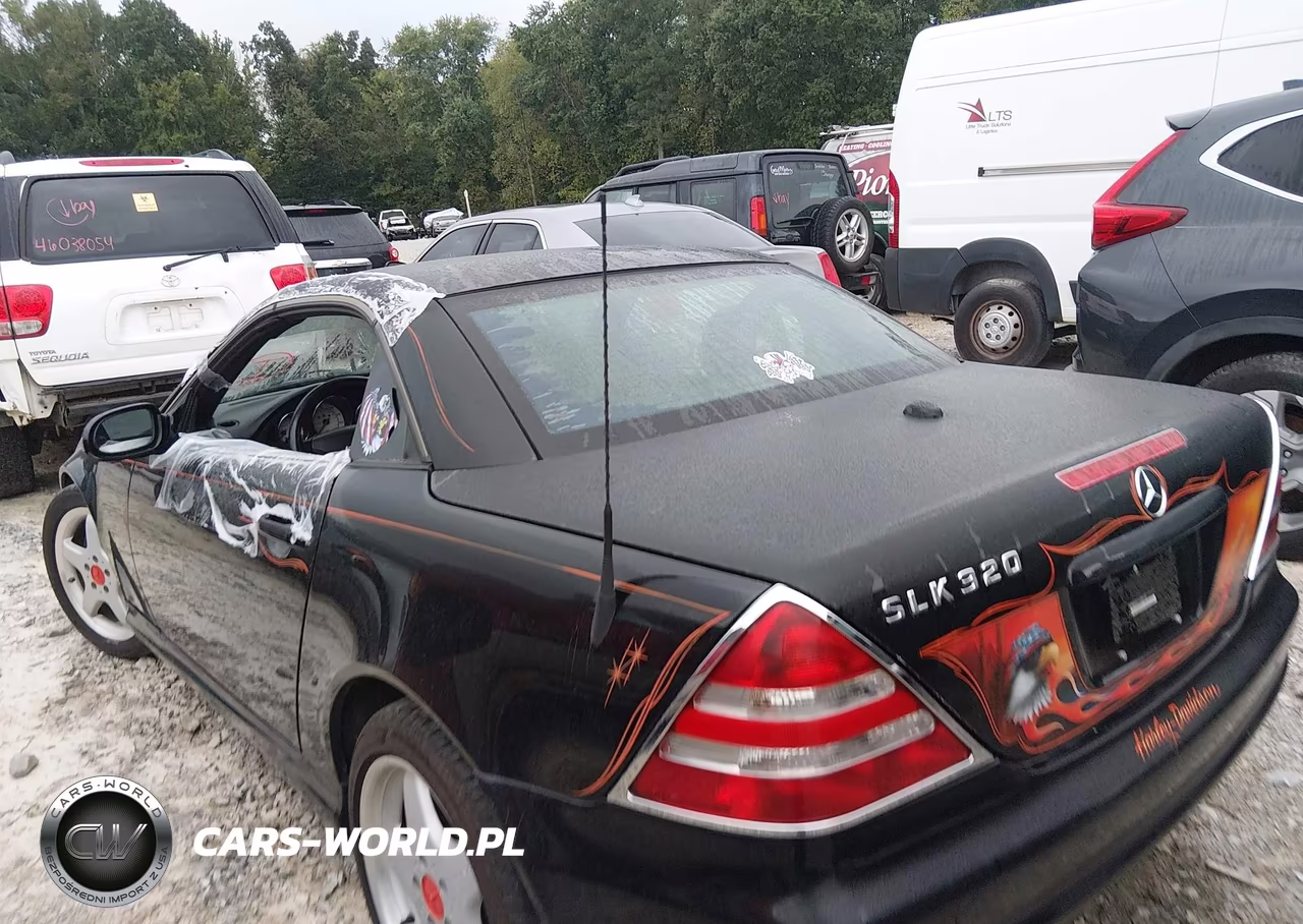 2001 Mercedes-Benz Slk 320 VIN:WDBKK65F11F229125 - 3