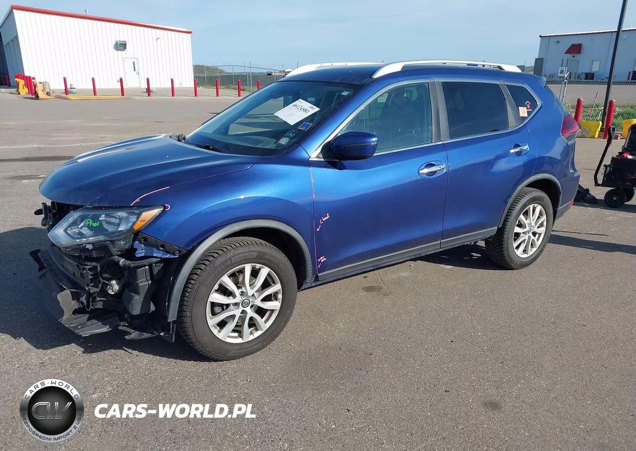 2019 Nissan Rogue Sv VIN:KNMAT2MV9KP551860 - 2