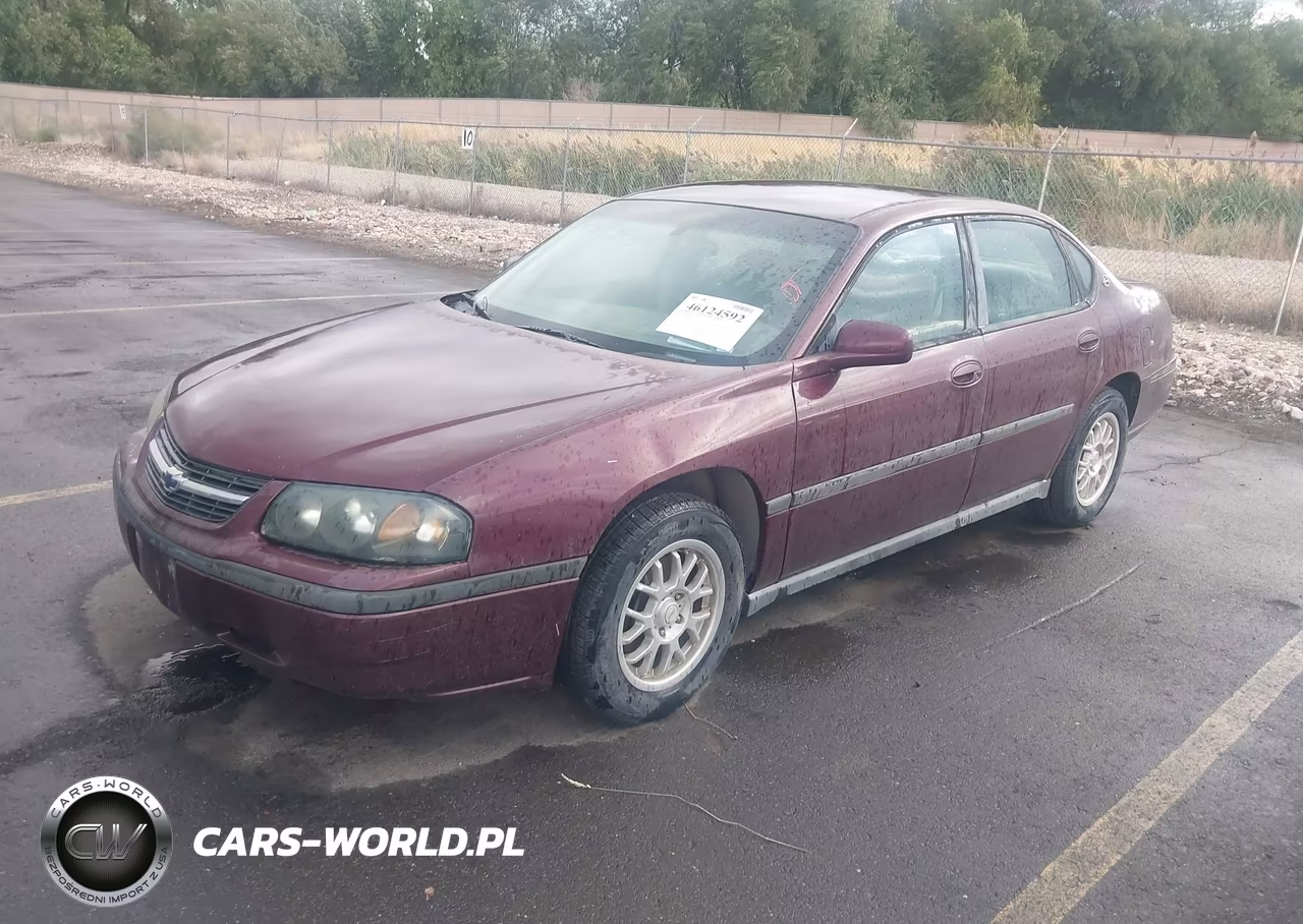 2003 Chevrolet Impala VIN:2G1WF52E439171416 - 2