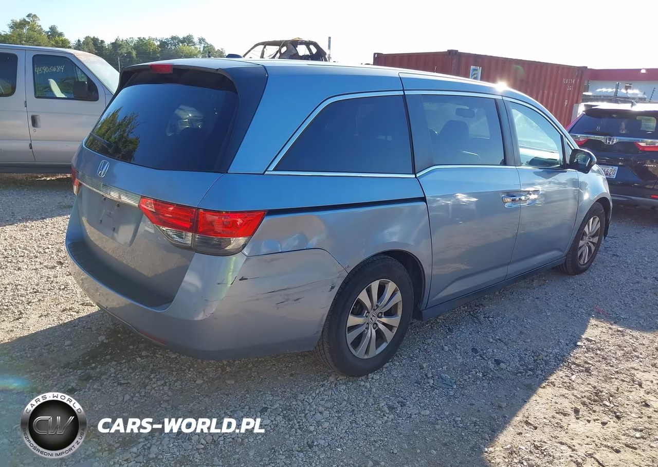 2014 Honda Odyssey Ex-L VIN:5FNRL5H61EB026961 - 4