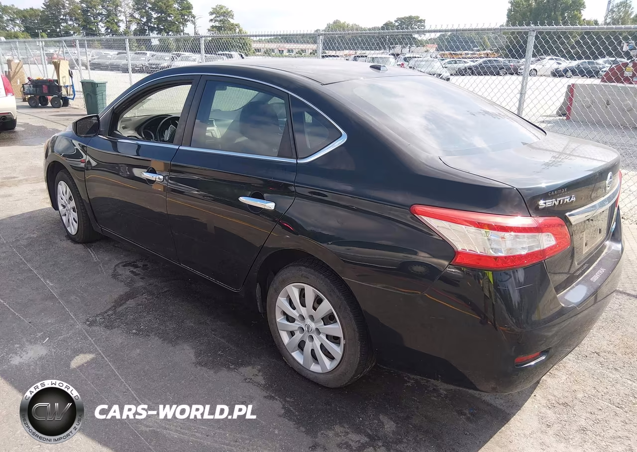 2013 Nissan Sentra Sv VIN:3N1AB7APXDL666409 - 3